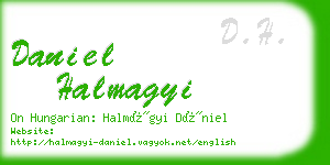 daniel halmagyi business card